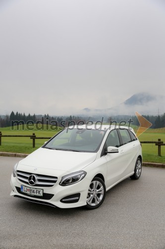 Mercedes-Benz razred B, slovenska predstavitev