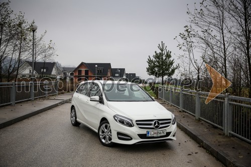 Mercedes-Benz razred B, slovenska predstavitev