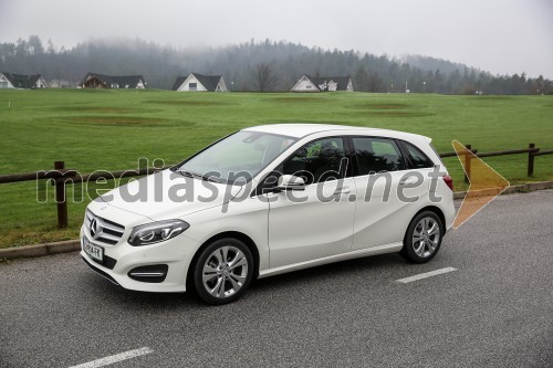 Mercedes-Benz razred B, slovenska predstavitev