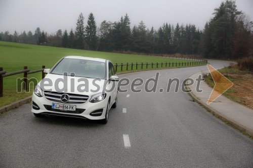 Mercedes-Benz razred B, slovenska predstavitev