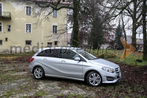 Mercedes-Benz razred B, slovenska predstavitev