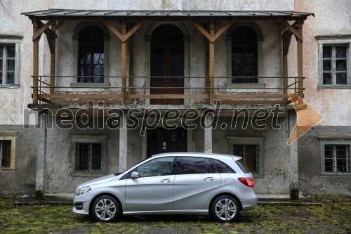 Mercedes-Benz razred B, slovenska predstavitev