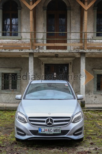 Mercedes-Benz razred B, slovenska predstavitev