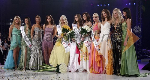 Finalistke Miss Slovenije 2007