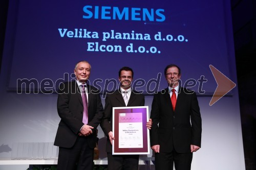 Podelitev nagrad Werner von Siemens 2014