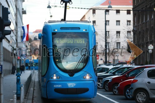 Električni tramvaj, Zagreb