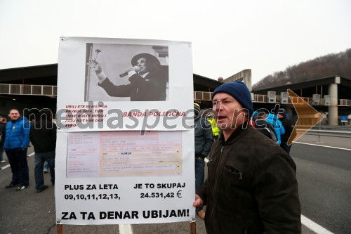 Protesti proti dodatni obdavčitvi delavcev migrantov