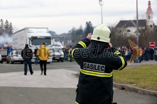 Protesti proti dodatni obdavčitvi delavcev migrantov