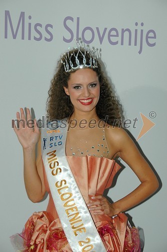 Miss Slovenije 2007, finale