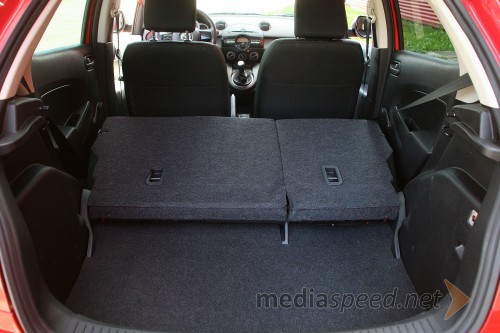 Mazda2 1.3i Tamura, največja prostornina prtljažnika znaša manj kot 800 litrov