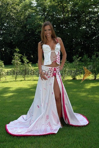 Anja Lukman, 2. spremljevalka Miss Slovenije 2007