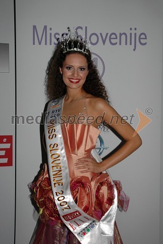 Tadeja Ternar, Miss Slovenije 2007