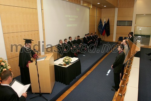 Promocija doktorjev znanosti Univerze v Mariboru, maj 2007