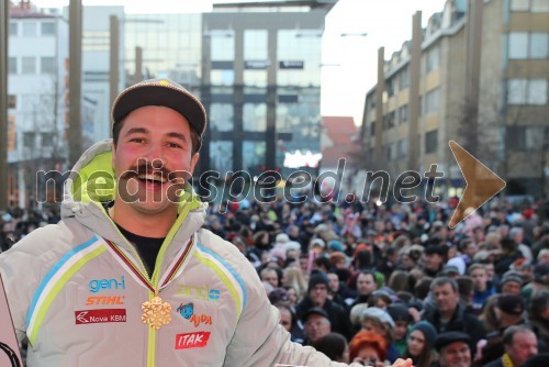 Filip Flisar - svetovni prvak, sprejem v Mariboru