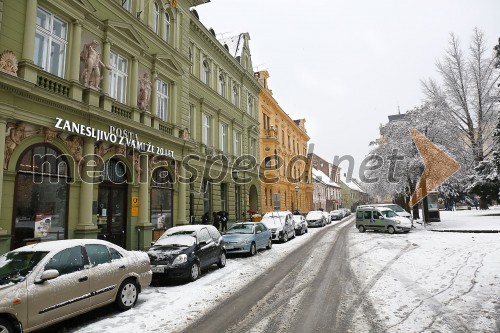 Kako izgleda 80cm snega v Mariboru?