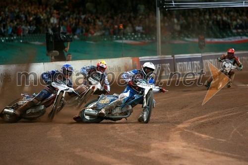 Chris Harris (Velika Britanija), Jason Crump (Avstralija), Greg Hancock (ZDA) in Leigh Adams (Avstralija)