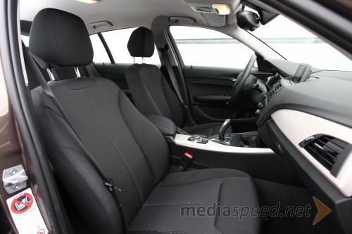 BMW 116d 5-vrat, udobni sedeži spredaj