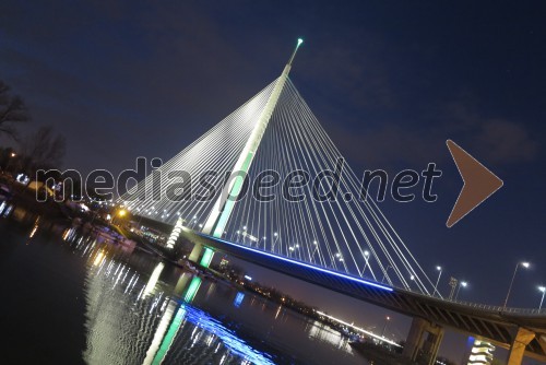 Most na Adi, Beograd, Srbija