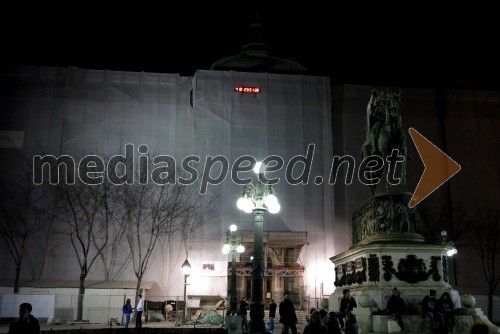 Trg republike, Narodni muzej, Beograd, Srbija