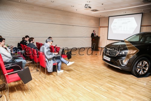 Kia Sorento, slovenska predstavitev