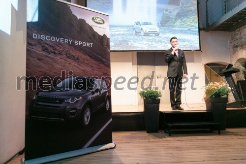 Land Rover Discovery Sport, predstavitev za VIP goste