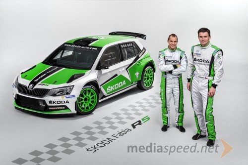 Škoda R 5 pripravljena na rally bitko