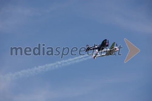 Flying Bulls na letališču Maribor