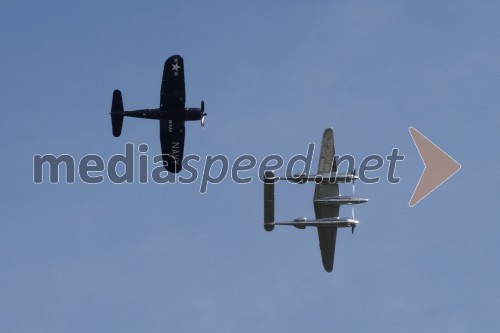 Flying Bulls na letališču Maribor