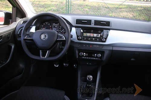 Škoda Fabia 1.2 TSI (81 kW) Ambition, notranjost