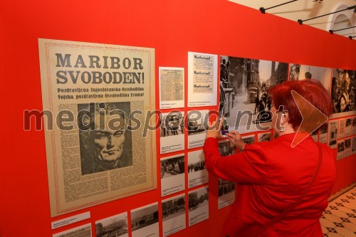 Maribor je svoboden, odprtje razstave