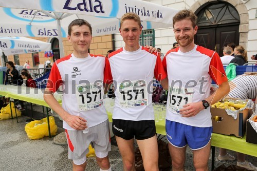 Salomon team	2. mesto - Moške trojke na 12,5 km