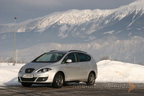Seat Altea XL Ecomotive 1.6 TDI, mediaspeed test