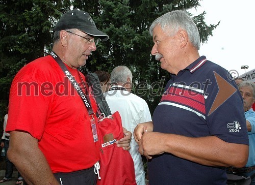 Aurelio Juri, poslanec in Srečko Meh, velenjski župan