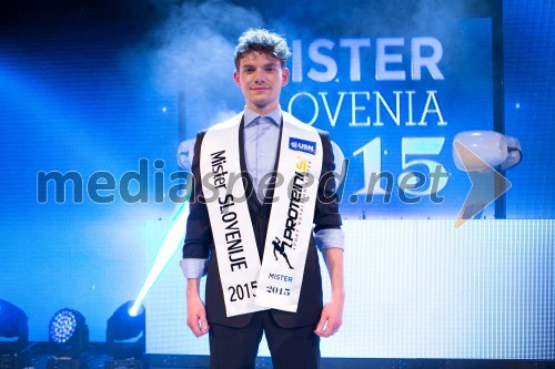 Mister Slovenije 2015 je Matjaž Lesjak