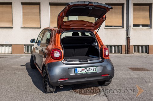 Smart forfour 52 kW edition #1, mediaspeed test