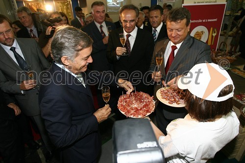 Jaime Silva, minister za kmetijstvo, razvoj podeželja in ribištvo Portugalske republike in Iztok Jarc, minister za kmetijstvo, gozdarstvo in prehrano RS