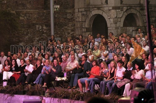 Občinstvo na koncertu