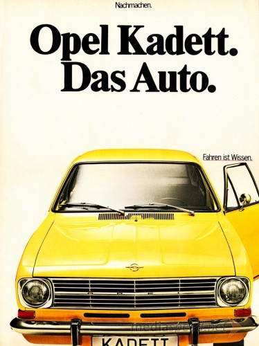 Opel Kadett B praznuje 50. rojstni dan