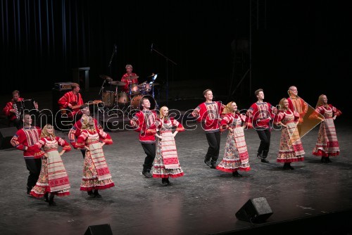 Državni ansambel »Rus« iz mesta Vladimir na Festivalu Ljubljana