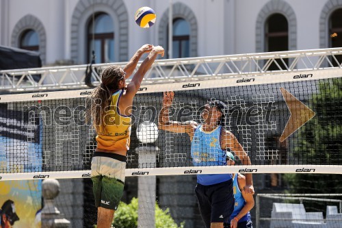 Ljubljana Beach Volley Challenge 2015, petek