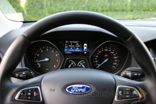 Ford Focus 1.0 EcoBoost 125 KM Titanium, merilniki so pregledni