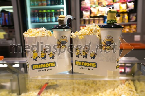 Predpremiera animiranega filma Minioni v Cineplexx Kranj