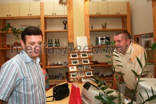 Anton Balažek, župan Lendave in Igor Kolenko, direktor lendavskega turizma