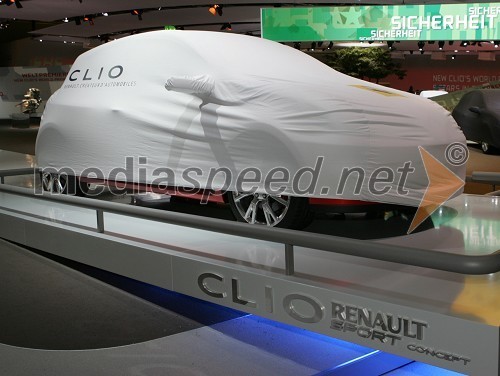 Konceptni avtomobil, novi Renault Clio sport concept