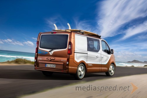 Opel Vivaro Surf Concept: Kombi sodobnega življenjskega sloga za šport in prosti čas