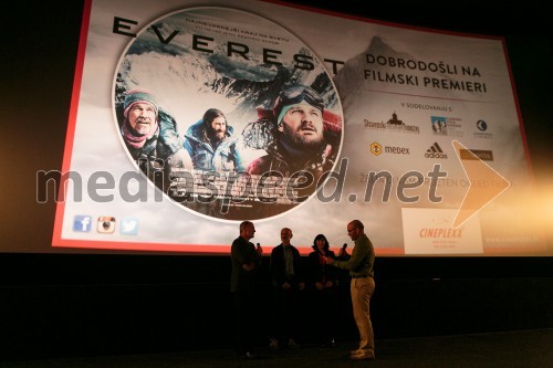 Premiera filma Everest v Cineplexx Kranj