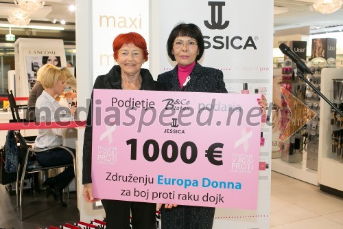 Podelitev donacije Jessica Europi Donni