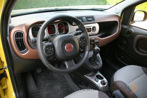 Fiat Panda 4x4 1.3 Multijet Cross, mediaspeed test