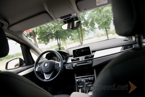 BMW 218d Grand Tourer, notranjost