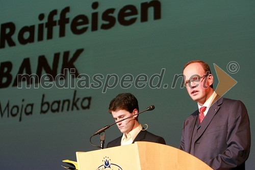 Peter Lennkh, član uprave Raiffeisen International in član nadzornega sveta Raiffeisen Banke d.d.
